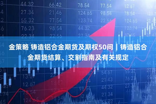 金策略 铸造铝合金期货及期权50问｜铸造铝合金期货结算、交割指南及有关规定