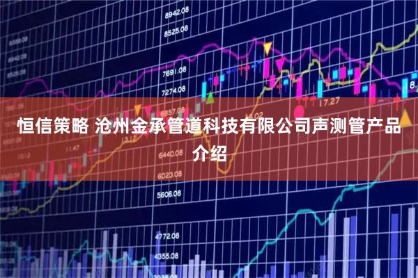 恒信策略 沧州金承管道科技有限公司声测管产品介绍